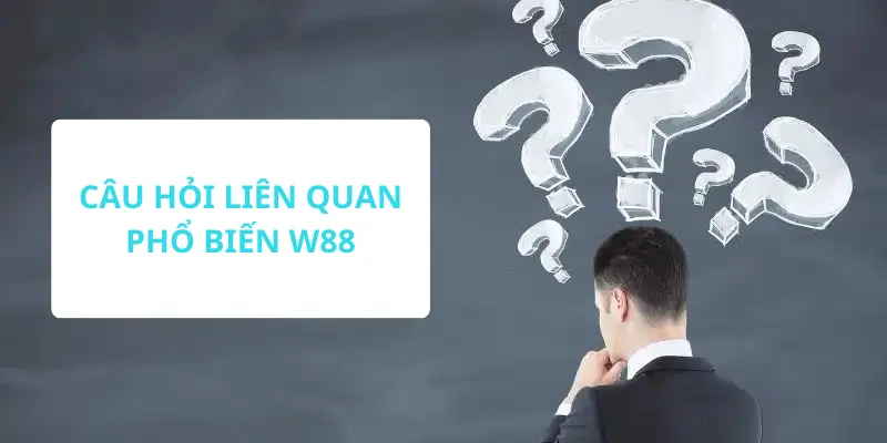 FAQ - Câu hỏi liên quan phổ biến thường thấy tại sân chơi W88