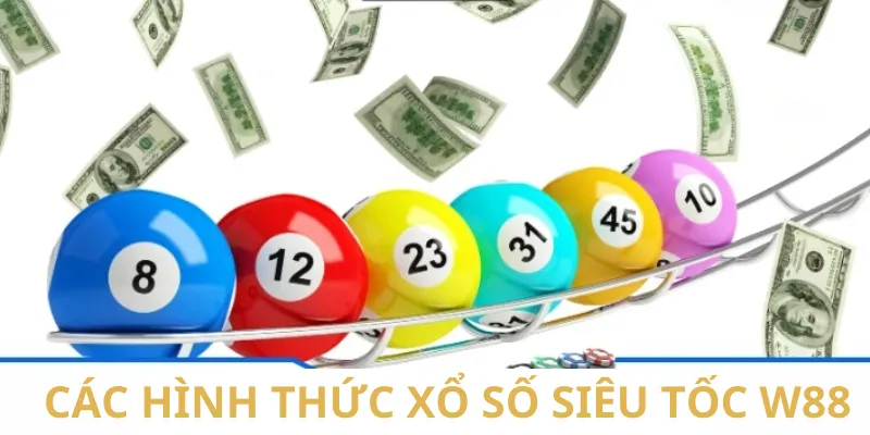 Các loại hình xổ số siêu tốc có tại nhà cái 