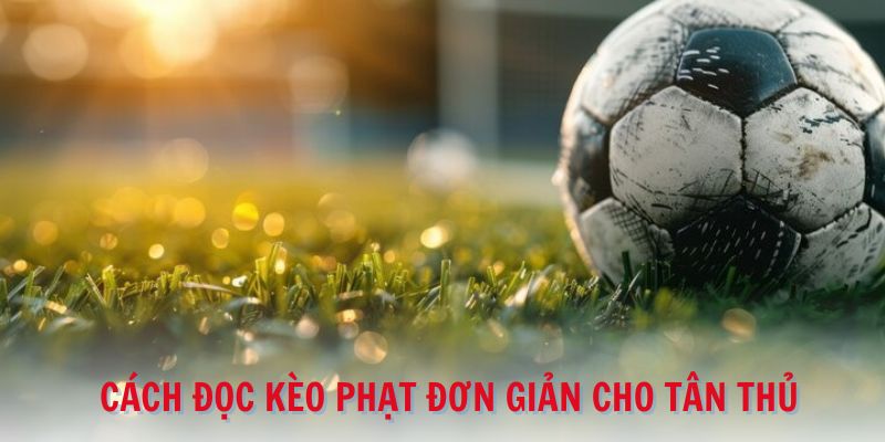 Đọc kèo phạt góc đơn giản cho tân binh 