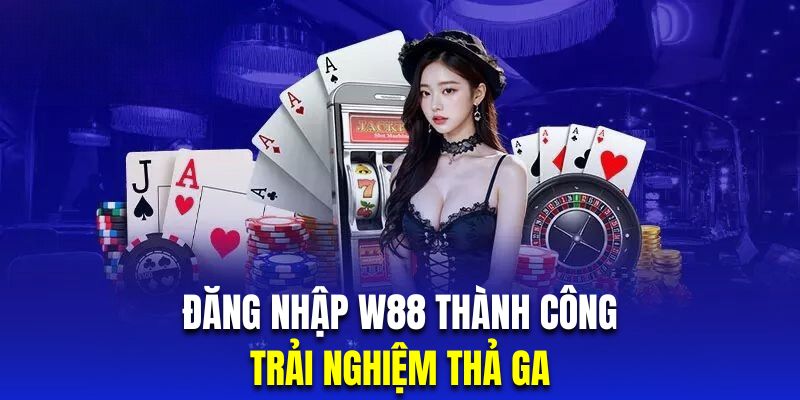 Đăng nhập W88 thành công giúp bạn trải nghiệm cá cược bất tận