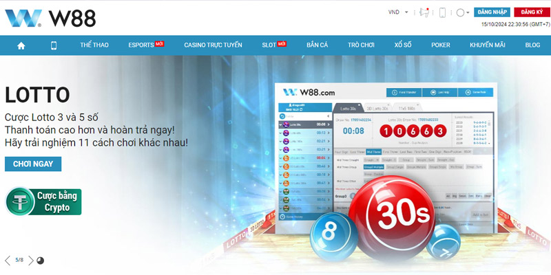 Giới thiệu Lotto W88