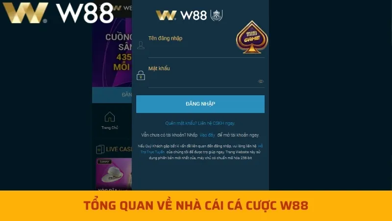 W88 Nhà Cái Uy Tín ~ Link W88 com mới nhất, đăng nhập không bị chặn