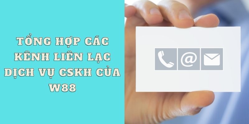 Tổng hợp các cách liên hệ W88 phổ biến nhất